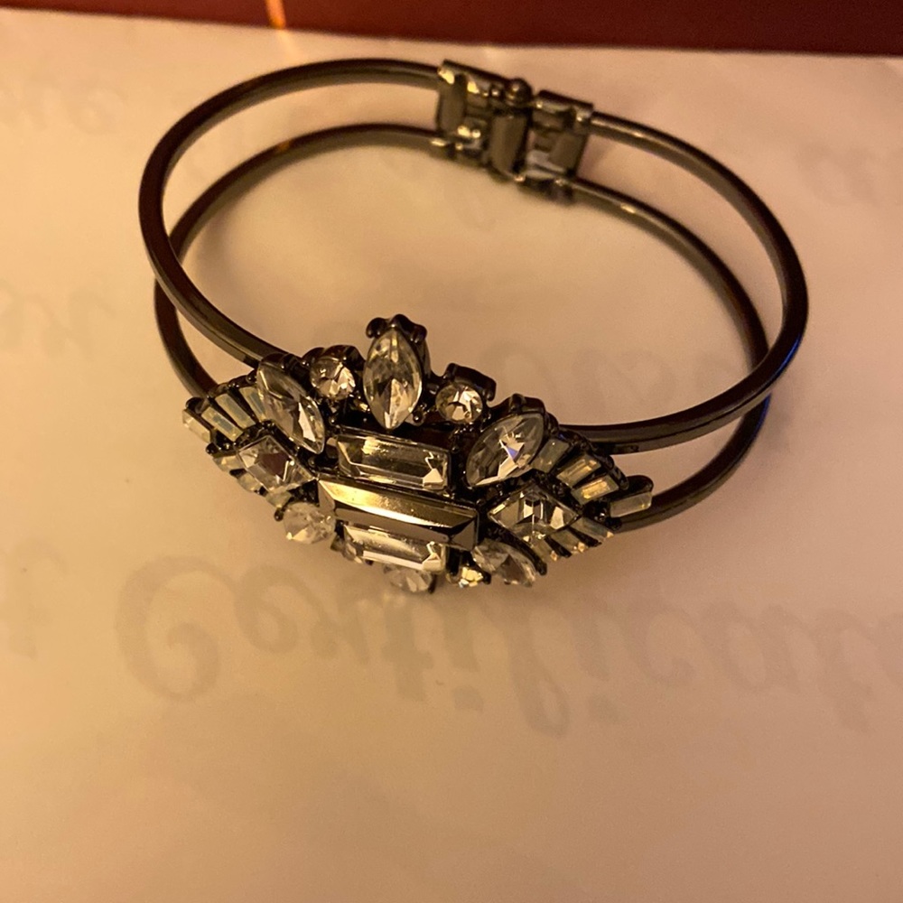 Crystal cuff bracelet